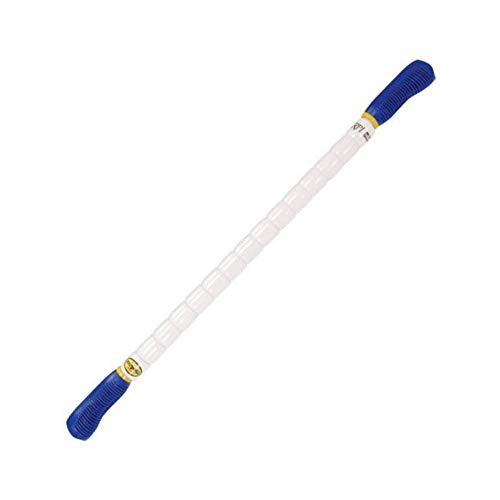 The Stick-60873 Original, 24"L, Standard Flexibility, Blue Handles, Therapeutic Body Massage Stick, Potentially Improves Flexibility, Aids in Muscle Recovery & Muscle Pain, Assists in Myofascial Release