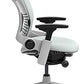 Steelcase Leap Chair with Platinum Base & Hard Floor Caster, Alpine